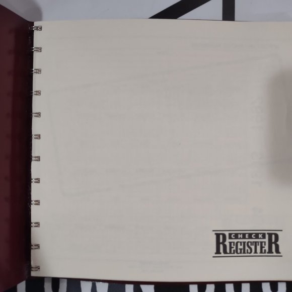 Check Register Book Notebook Journal - Picture 5 of 6